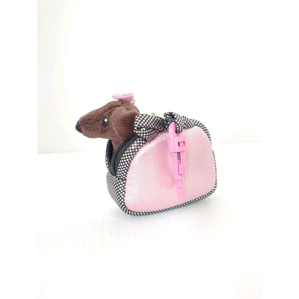 Aurora Fancy Pals Pet‎ Carrier Roxie the Doxie in Paris Plush Animal Toy